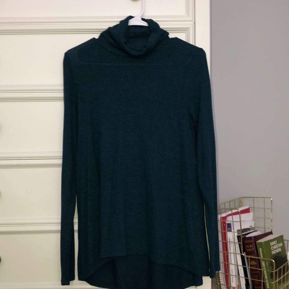Dark blue long sleeve sweater